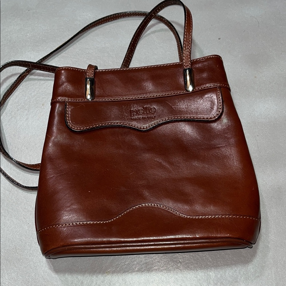 Pelle Made in Italy Vintage but like new Rich Brown Shoulder Bag